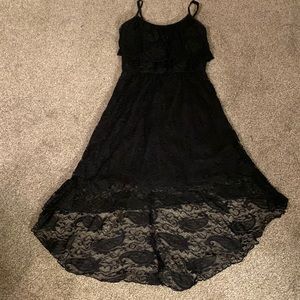 Black high to low dress size small